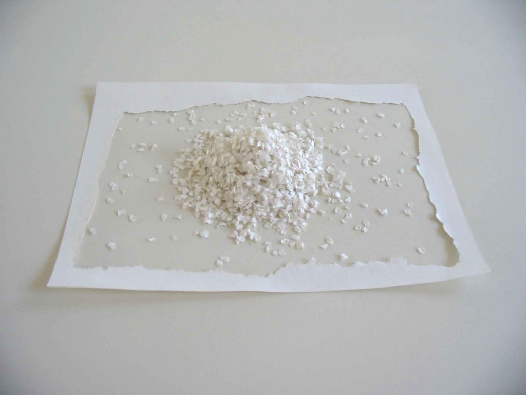 A4 Mound Inside Out - 180gsm A4 paper, 2004