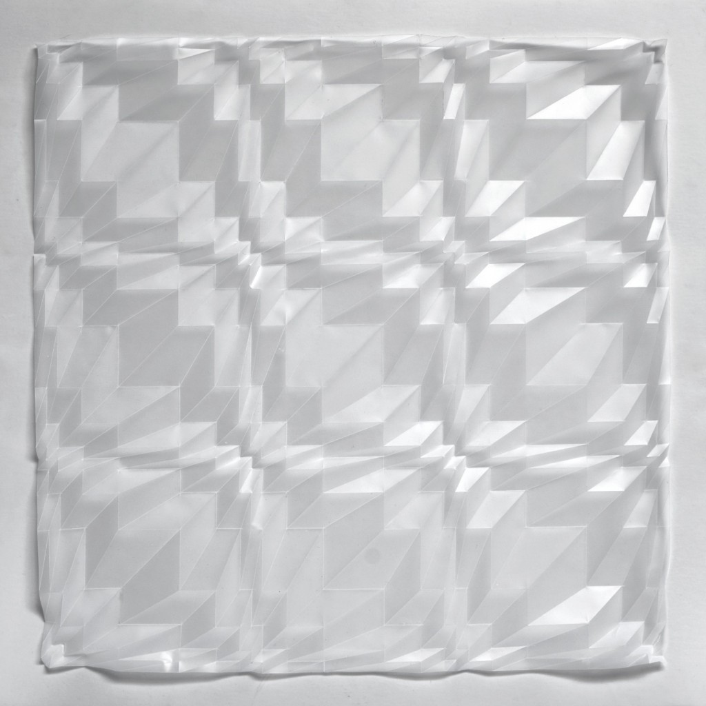  Fibonacci Fold (step formation), 52 x 52 x 3cm, 2016