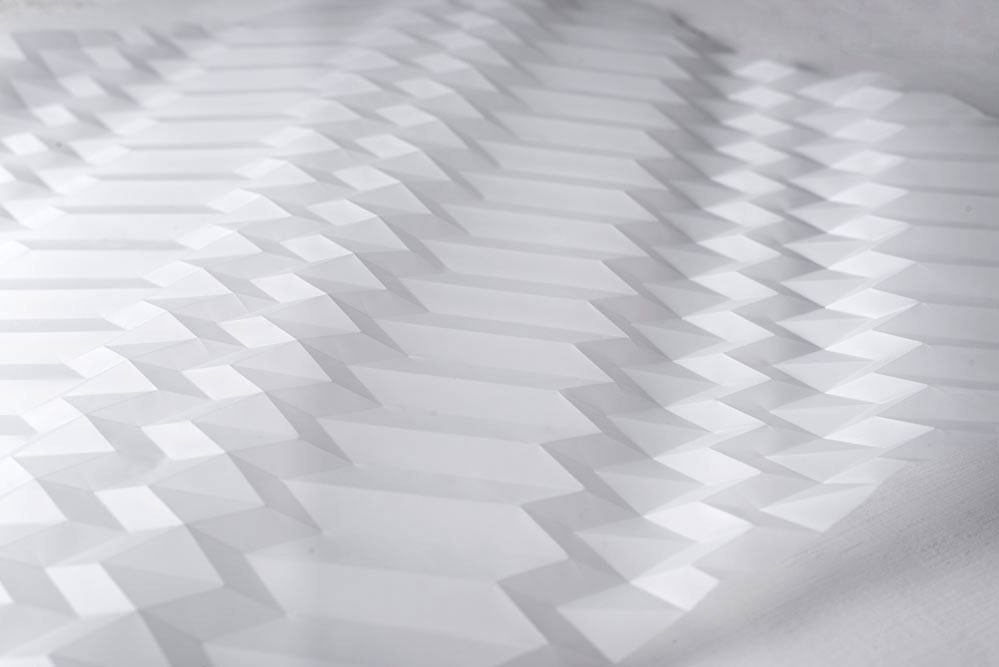 Experiment in Drawn and Folded Form Number 10 (detail)