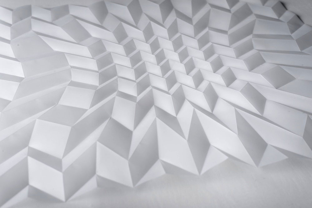 Experiment in Drawn Folded Form Number 1 (detail)