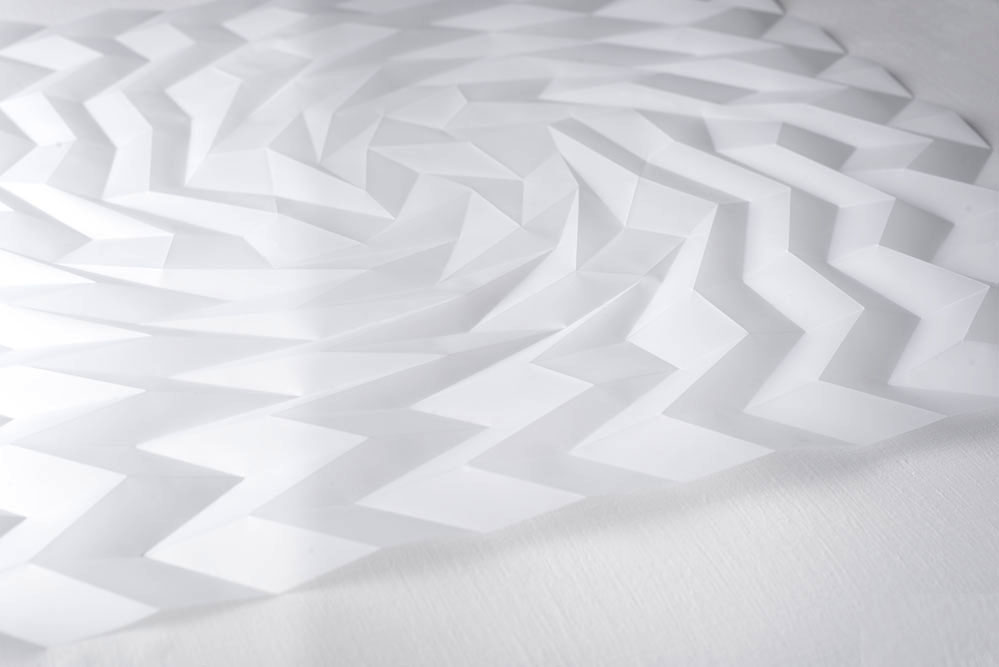 Experiment in Drawn and Folded Form Number 3 (detail)
