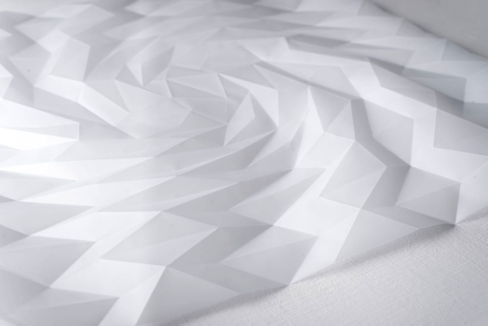 Experiment in Drawn and Folded Form Number 4 (detail)