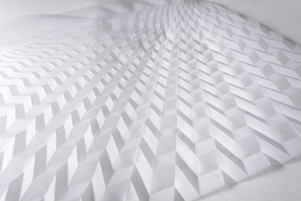 Experiment in Drawn and Folded Form Number 6 (detail)