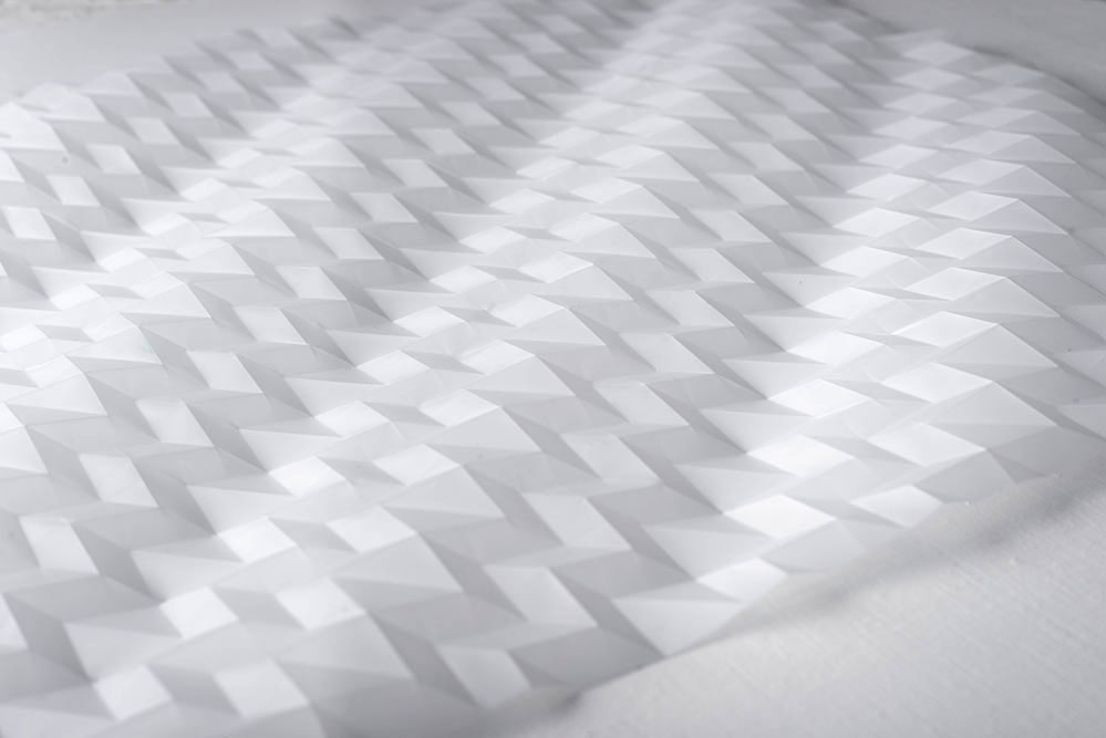 Experiment in Drawn and Folded Form Number 8 (detail)