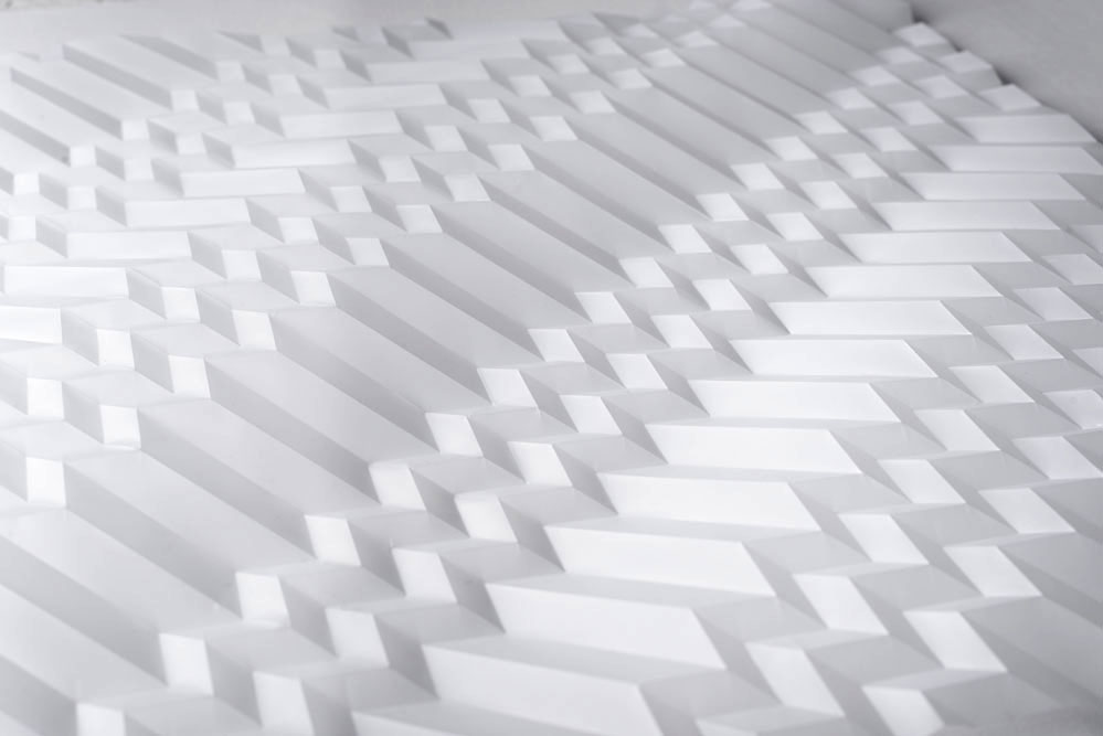Experiment in Drawn and Folded Form Number 9 (detail)