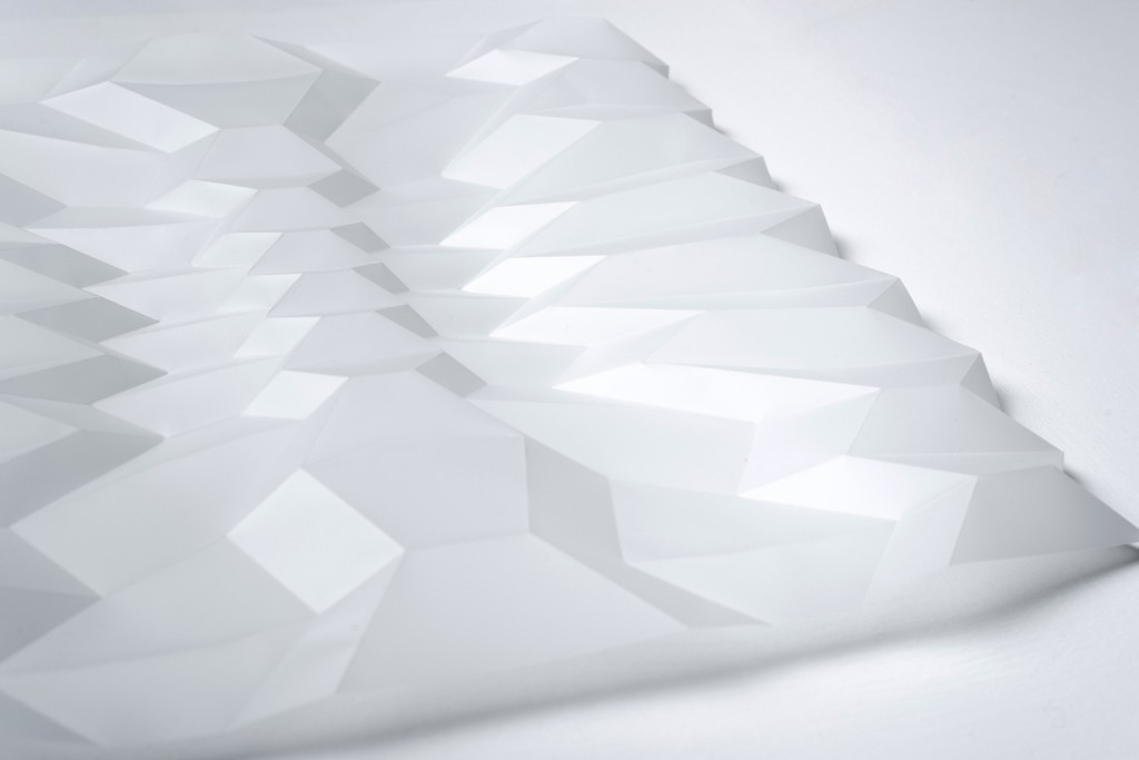 Experiment in Drawn and Folded Form Number 11 (detail)